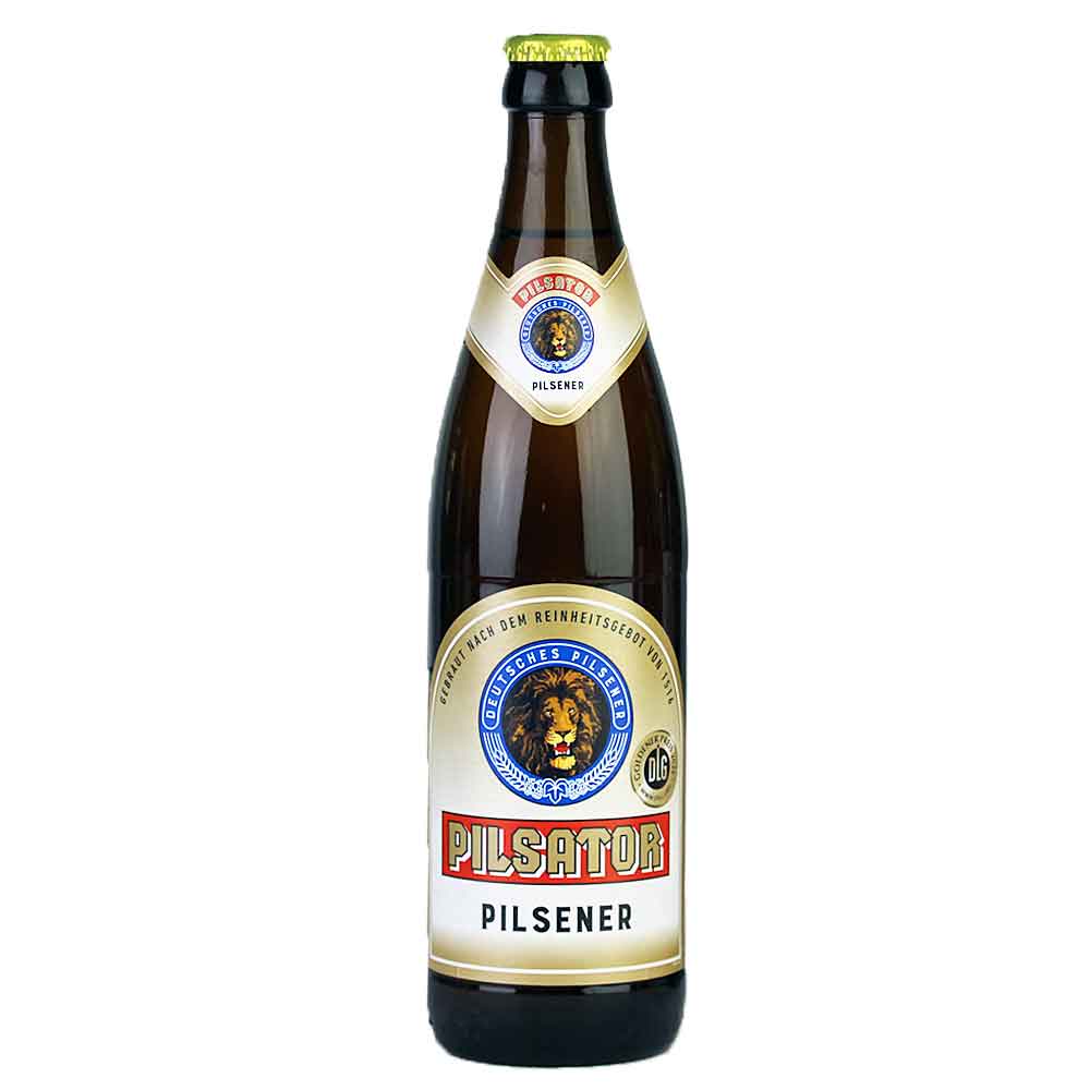 Bild von Pilsator Pilsener - Brandenburg - 0,5l ( MHD 15. Oktober 2023 )