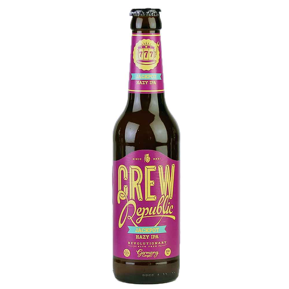 Bild von CREW Republic - JACKPOT - HAZY IPA - 0,33l  ( MHD 12. JANUAR 2025 )