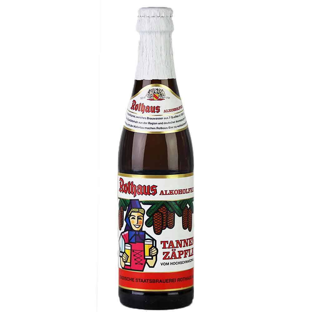 Bild von Rothaus Tannenzäpfle - ALKOHOLFREI - aus dem Schwarzwald 0,33l