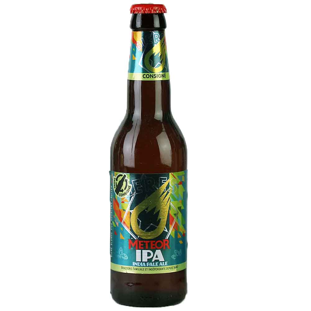 Bild von Meteor Bier INDIA PALE ALE - Frankreich 0,33l 