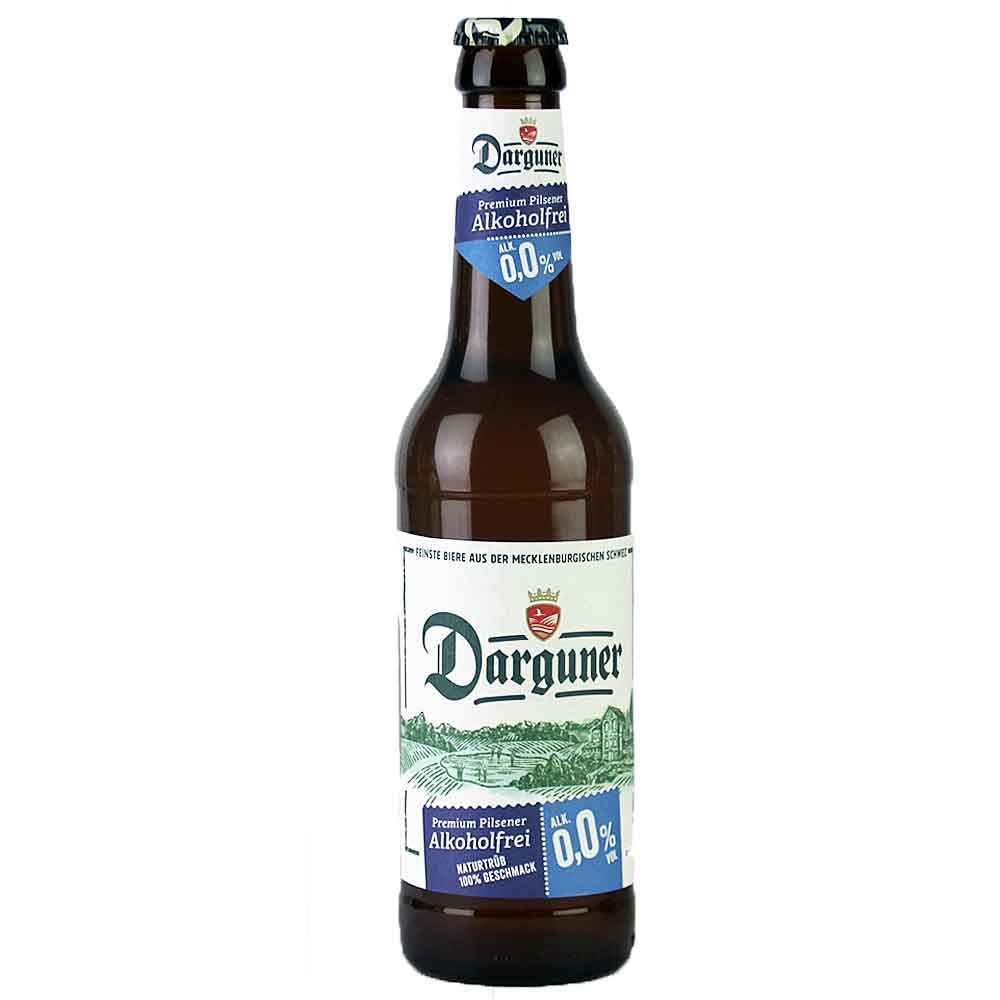 Bild von Darguner Pils - ALKOHOLFREI - NATURTRÜB - Mecklenburg/Vorpommern - 0,33l ( MHD 29. JULI 2026 )
