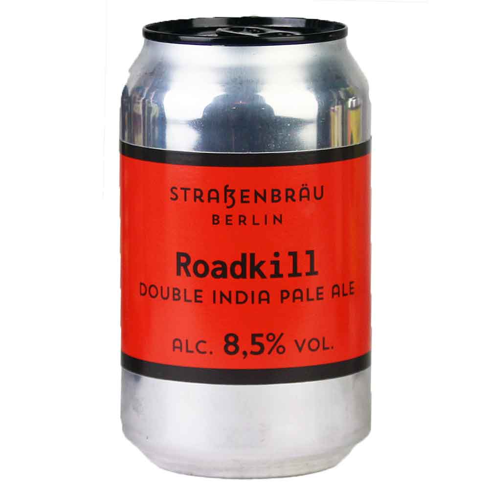 Bild von Strassenbräu - ROADKILL - DOUBLE INDIA PALE ALE - DOSE 0,33l 