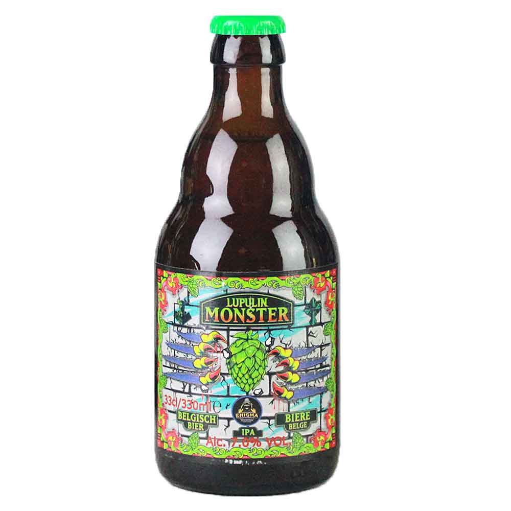 Bild von Enigma - LUPULIN MONSTER - IPA - aus Belgien 0,33l 