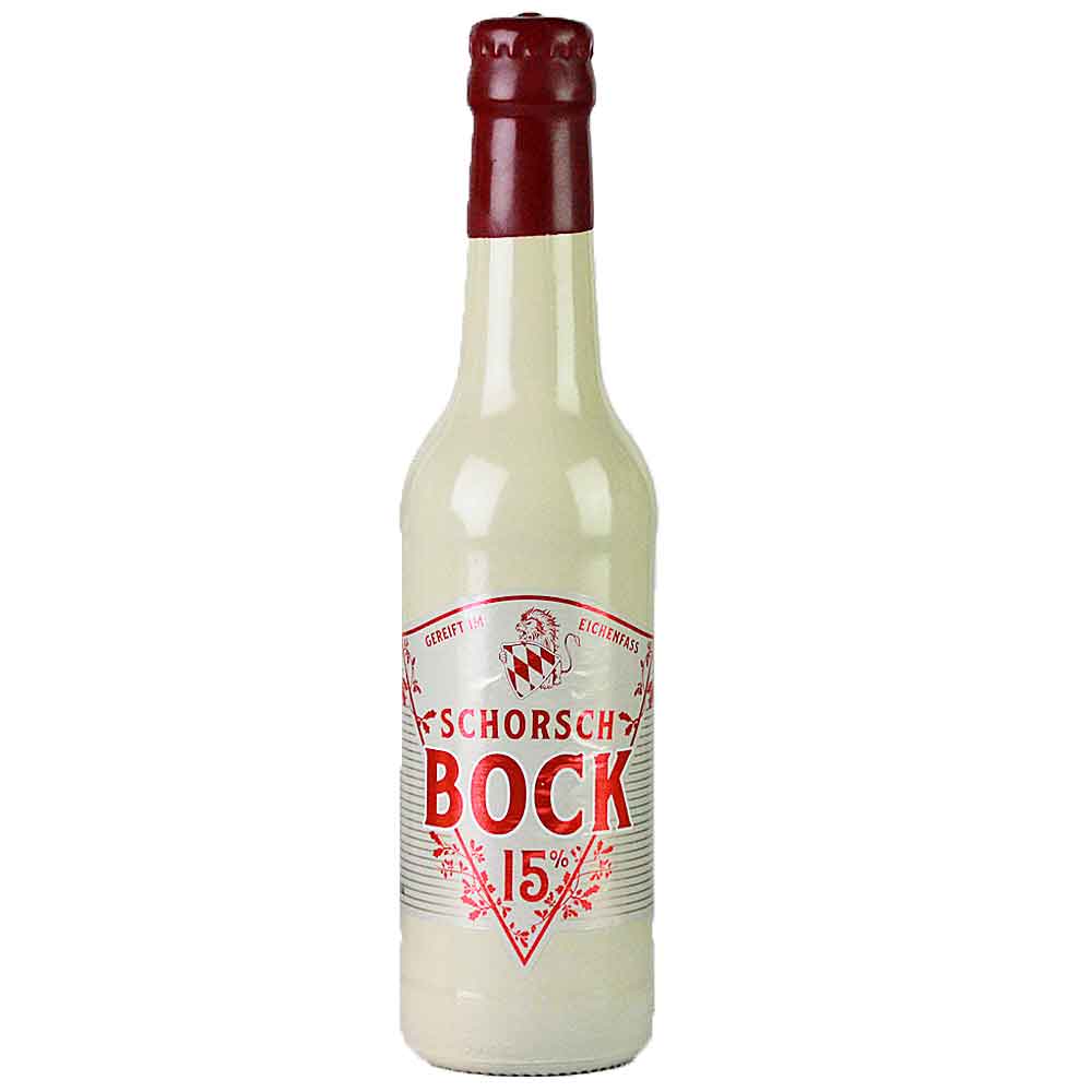 Bild von Schorschbräu - BOCK 15% - LONGNECK - OAK AGET - mit Siegelwachs - 0,33l 