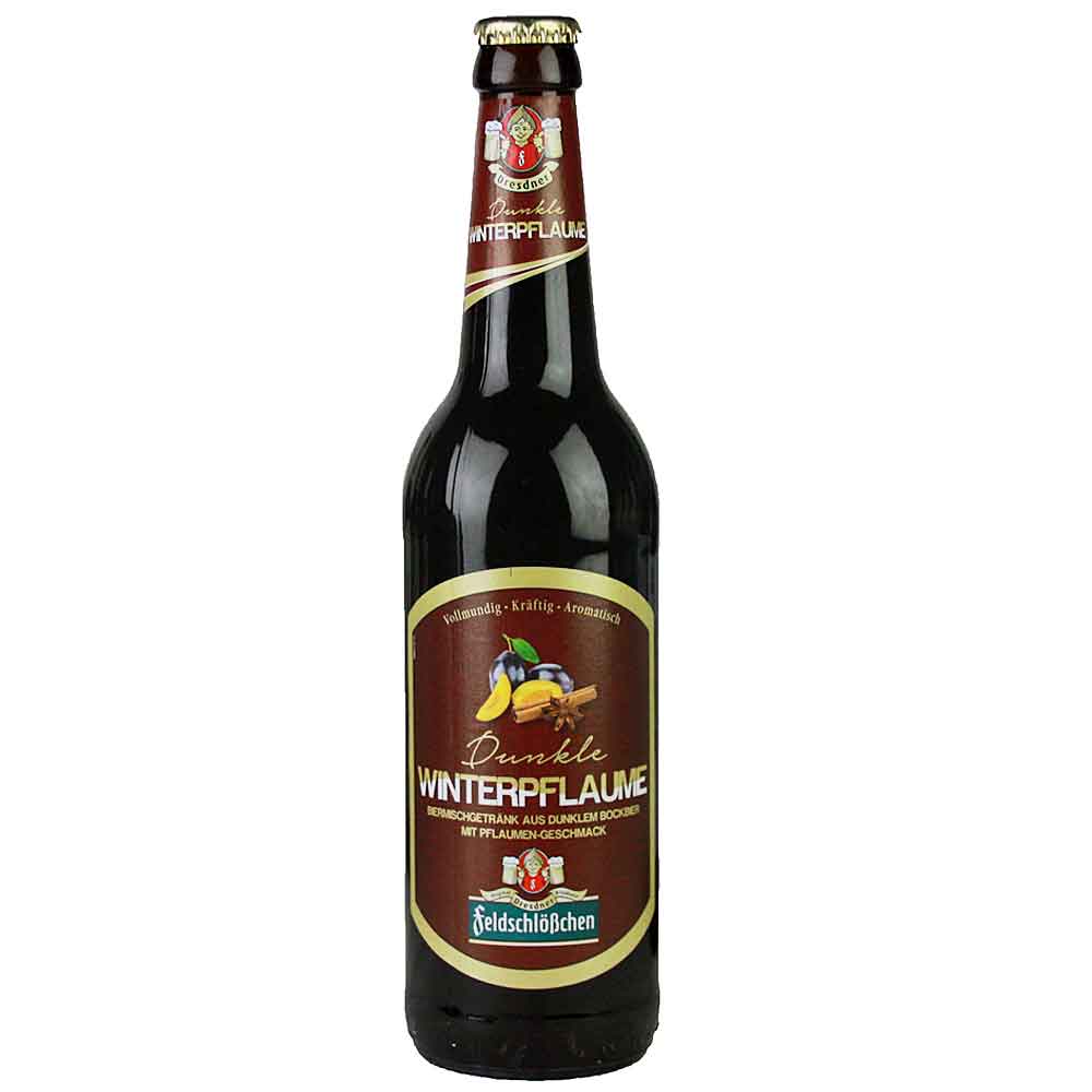 Bild von Feldschlößchen - DUNKLE WINTERPFLAUME - Biermischgetränk - 0,5l