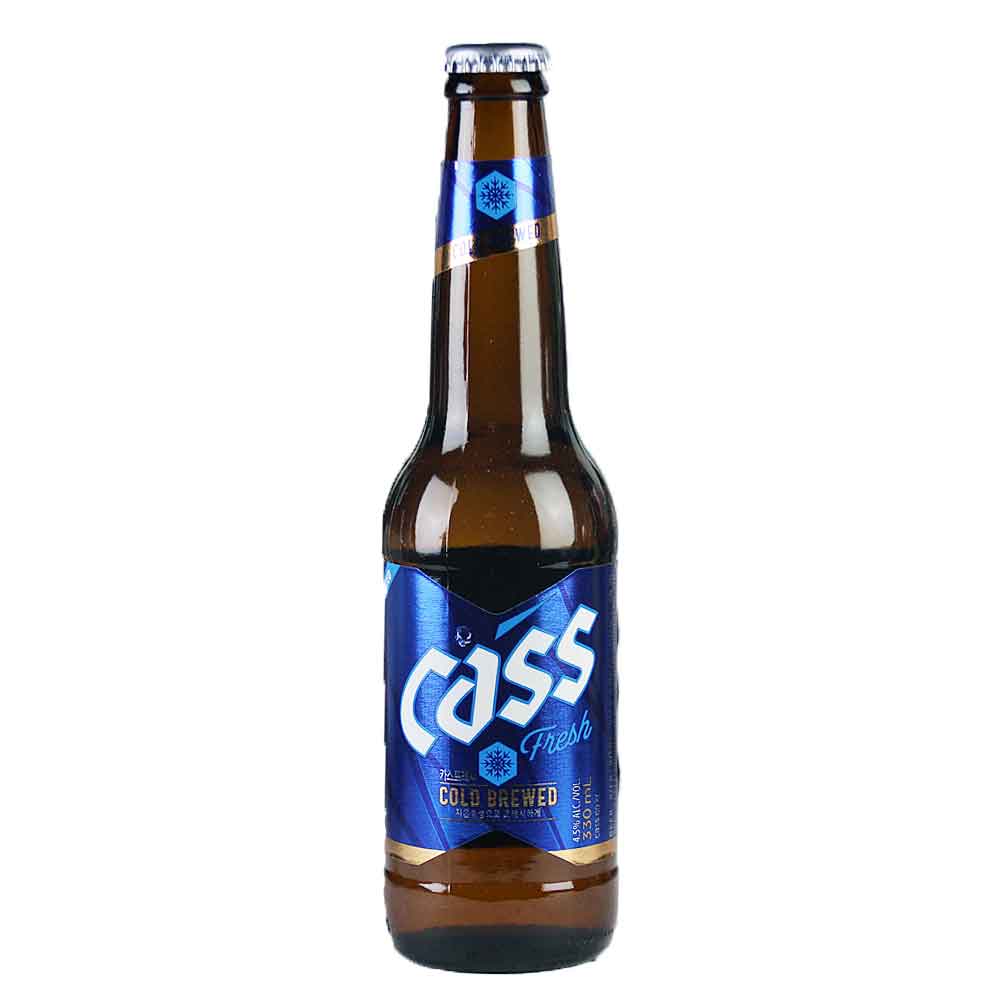 Bild von Cass Fresh - COLD BREWED -  Bier aus Süd Korea - 0,33l 