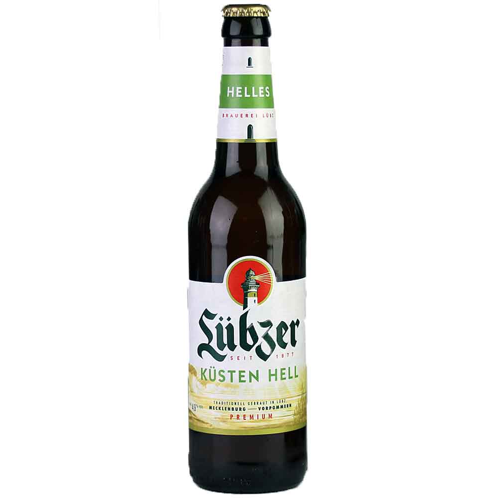 Bild von Lübzer Bier - KÜSTEN HELL - Mecklenburg - 0,5l