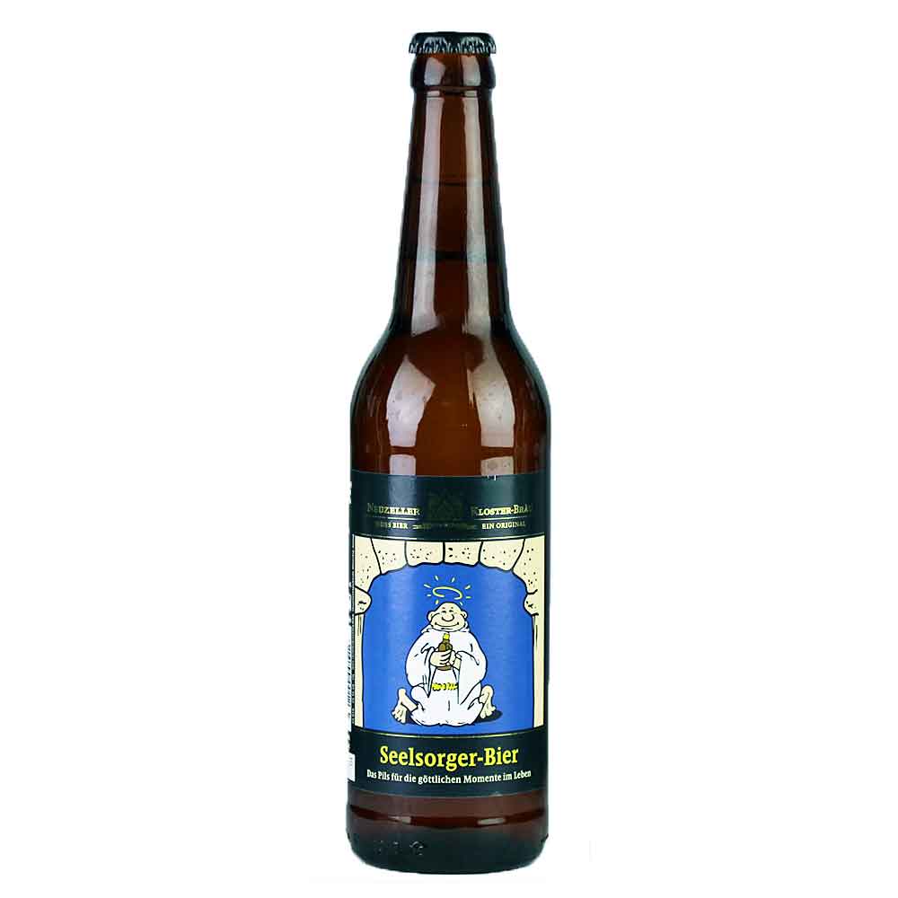 Bild von Neuzeller SEELSORGER-Bier - PILS - Brandenburg 0,5l ( MHD 4. APRIL 2024 )