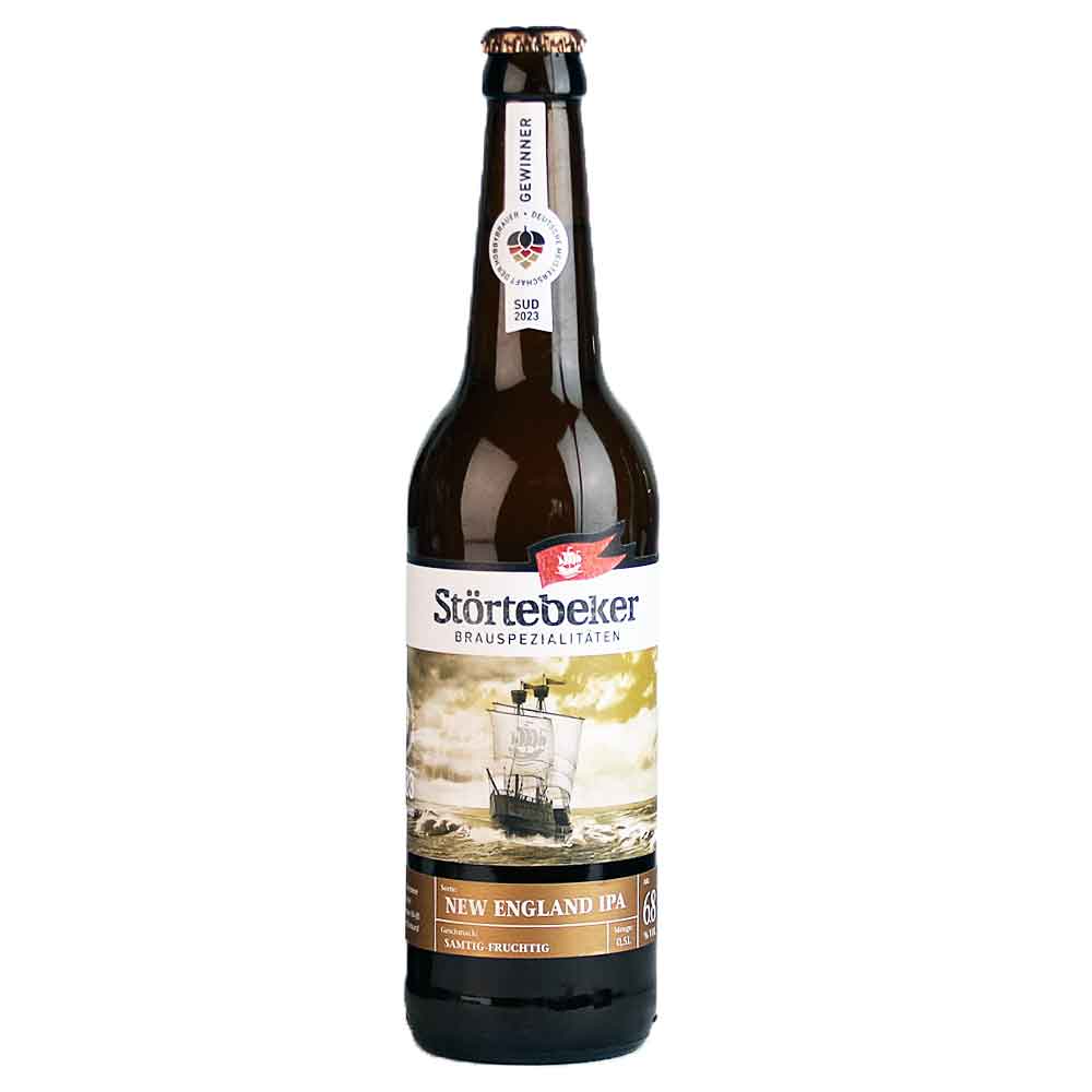 Bild von Störtebeker Bier - NEW ENGLAND IPA - aus Stralsund 0,5l  