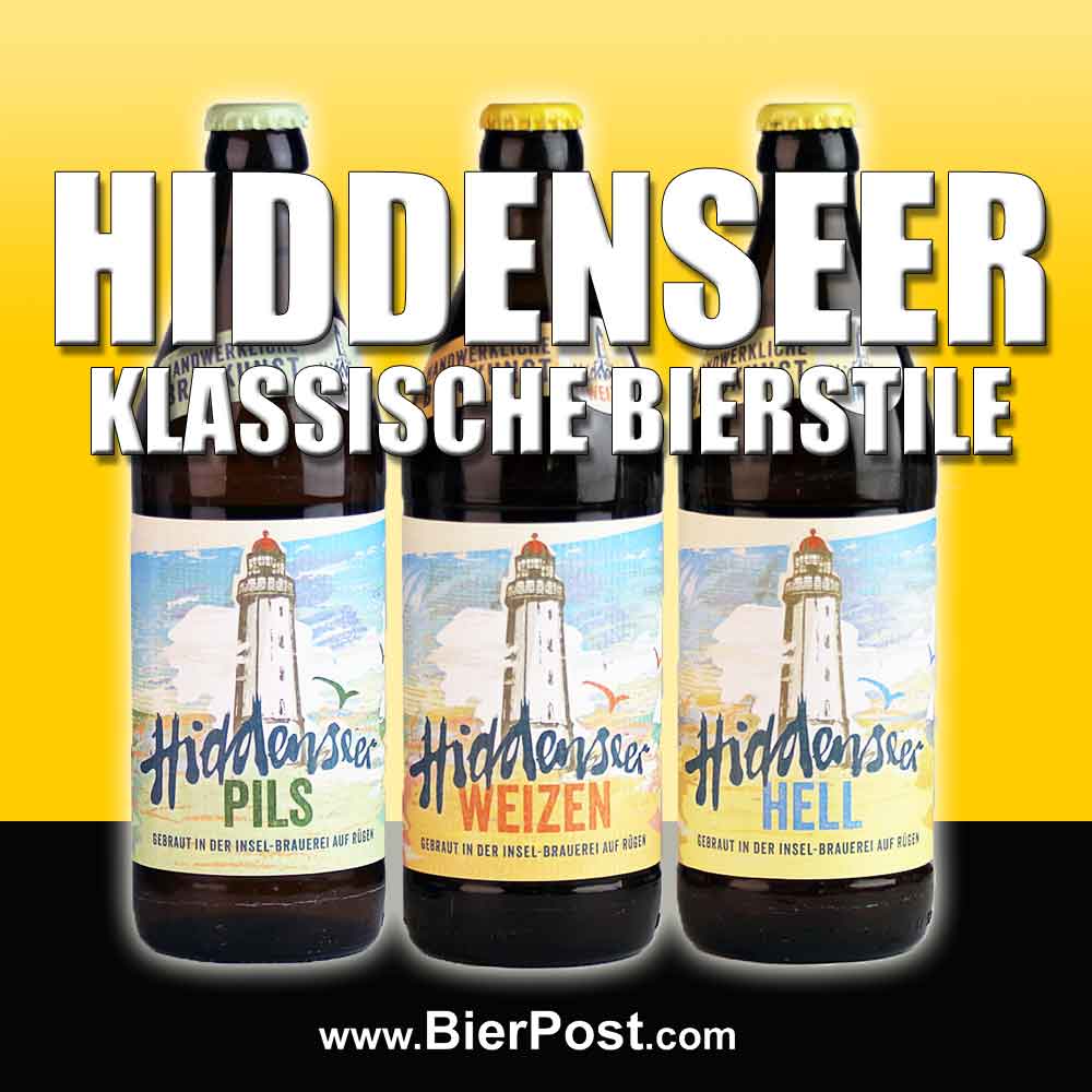 Bild von Hiddenseer - 3+1 PROBIERSET - 0,5L (die vierte Sorte kannst du aussuchen)