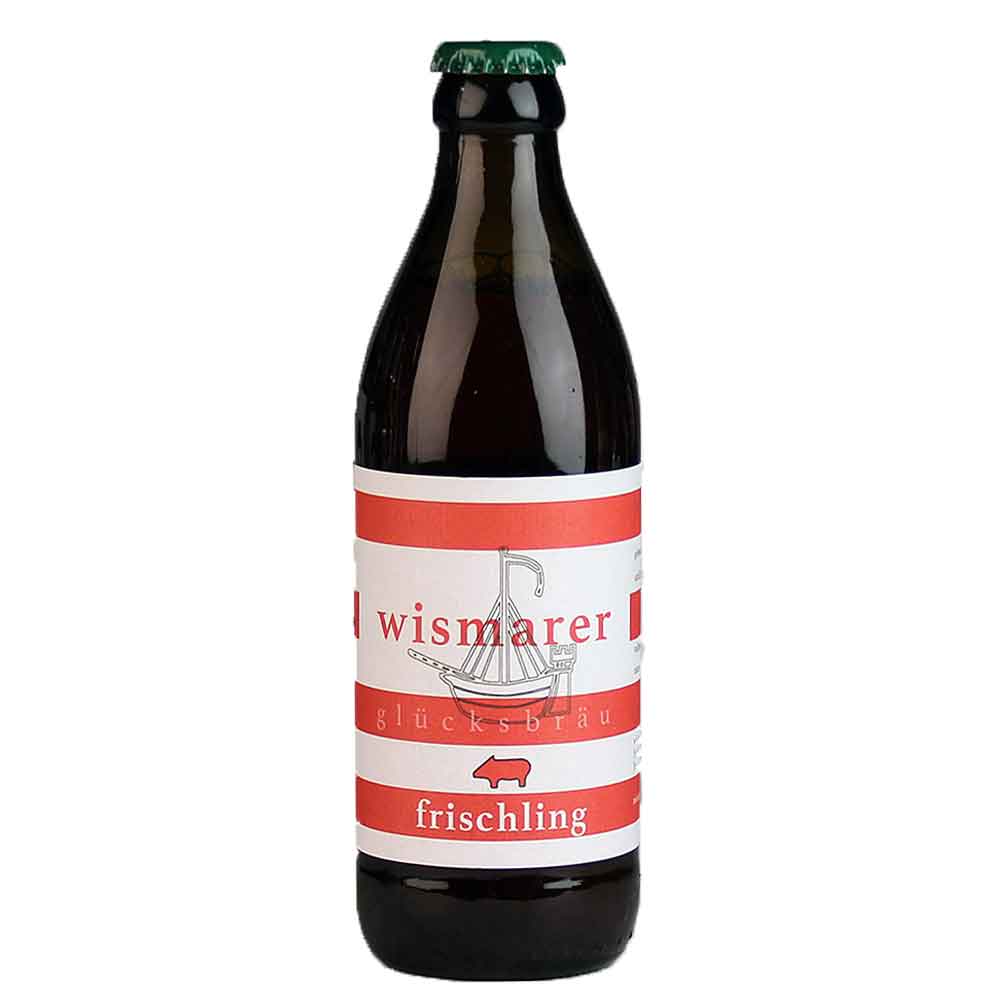 Bild von Wismarer Glücksbräu- FRISCHLING - MÄRZEN - aus Wismar 0,33l