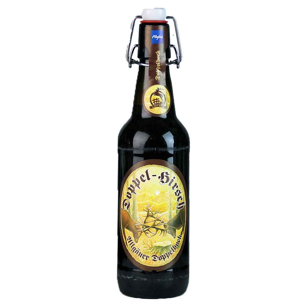 Bild von Der Hirschbräu - DOPPEL HIRSCH - DOPPELBOCK DUNKEL - 0,5l