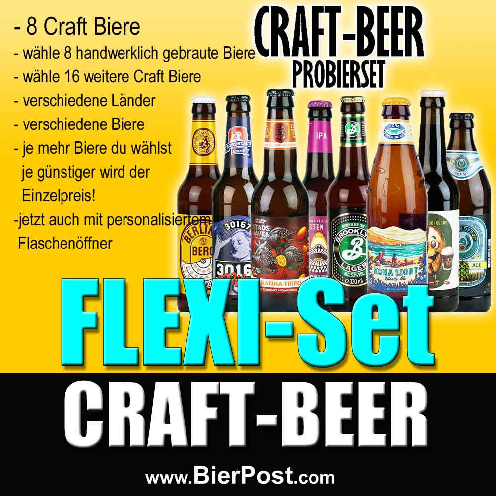 Bild von FLEXI-Set CRAFT-BEER mit Mengenauswahl (ABBILDUNG ÄHNLICH)
