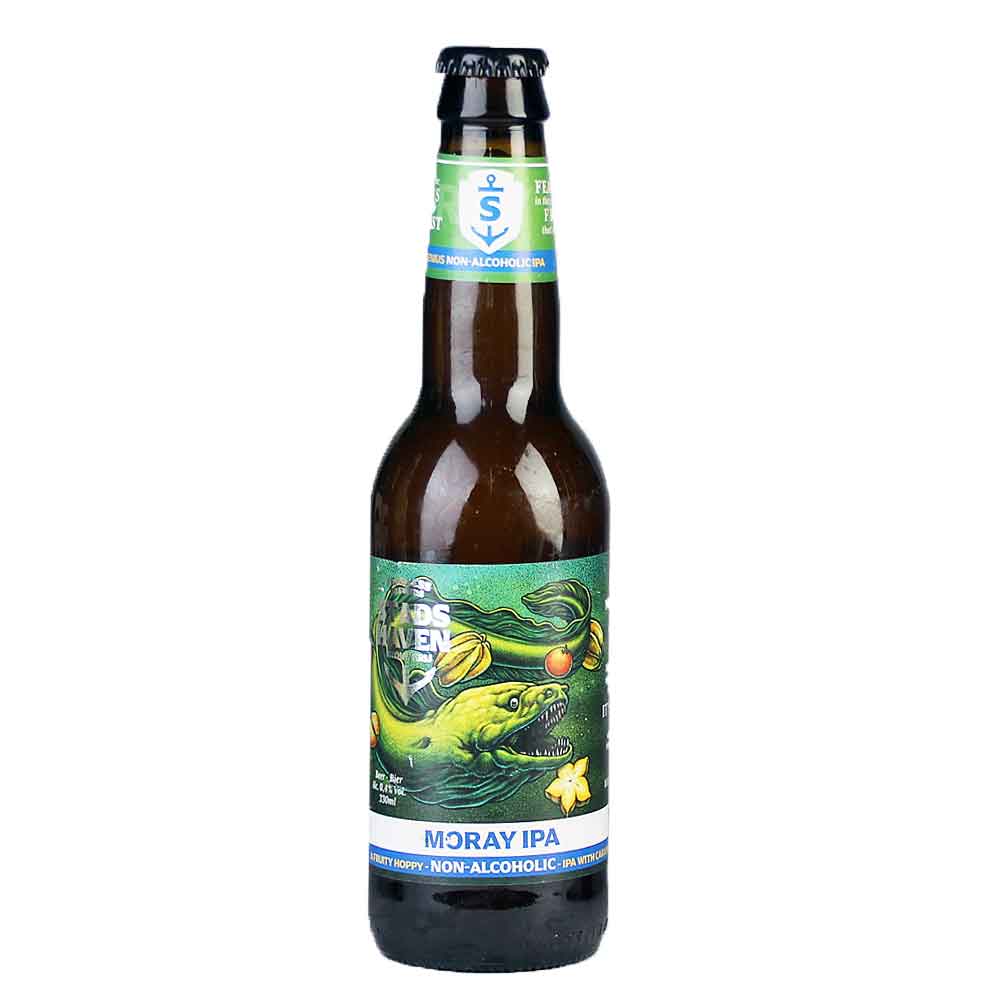Bild von Stadshaven Brouverij  - MORAY IPA - ALKOHOLFREI - aus Rotterdam NL 0,33l 