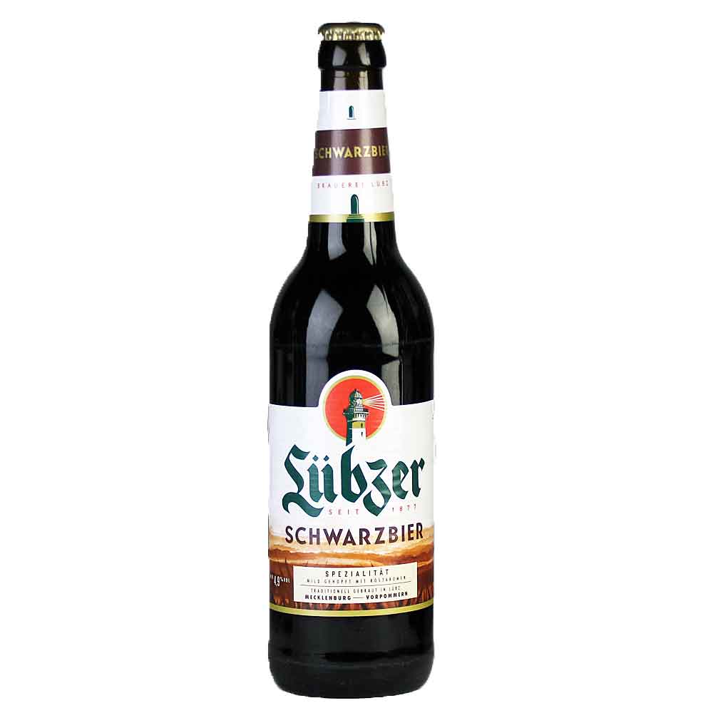 Bild von Lübzer SCHWARZBIER - aus Mecklenburg 0,5l