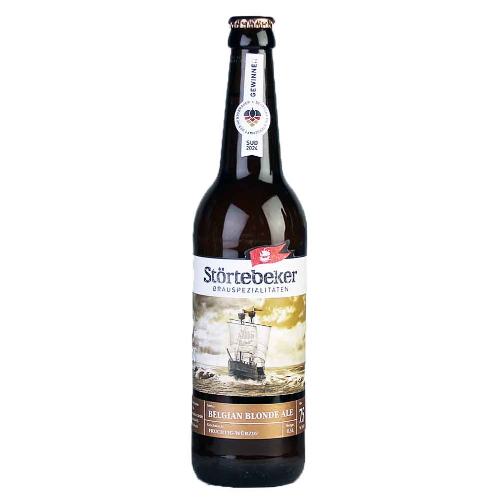 Bild von Störtebeker - BELGIAN BLONDE ALE - aus Vorpommern 0,5l 