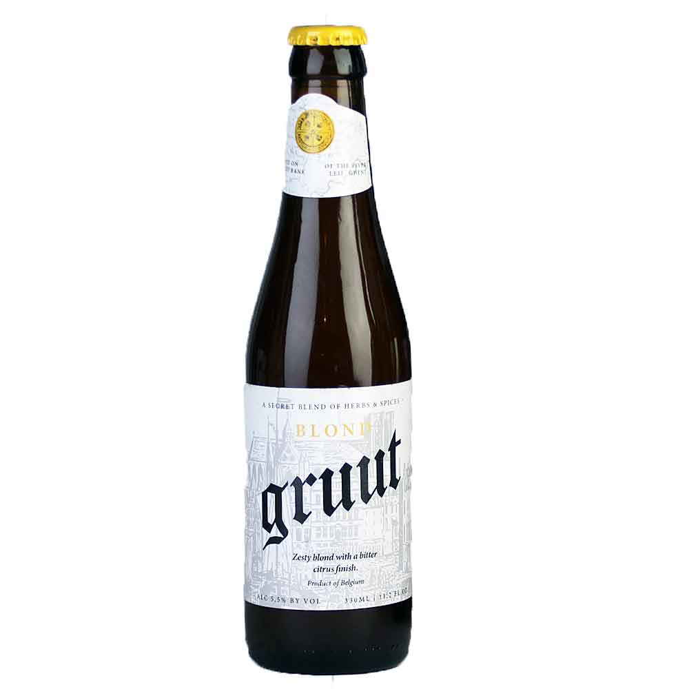 Bild von Gentse GRUUT - BLOND - Kräuterbier 0,33l