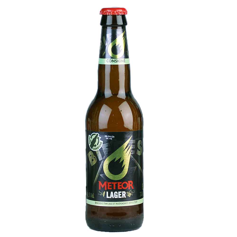 Bild von Meteor Bier Lager - Frankreich 0,33l ##