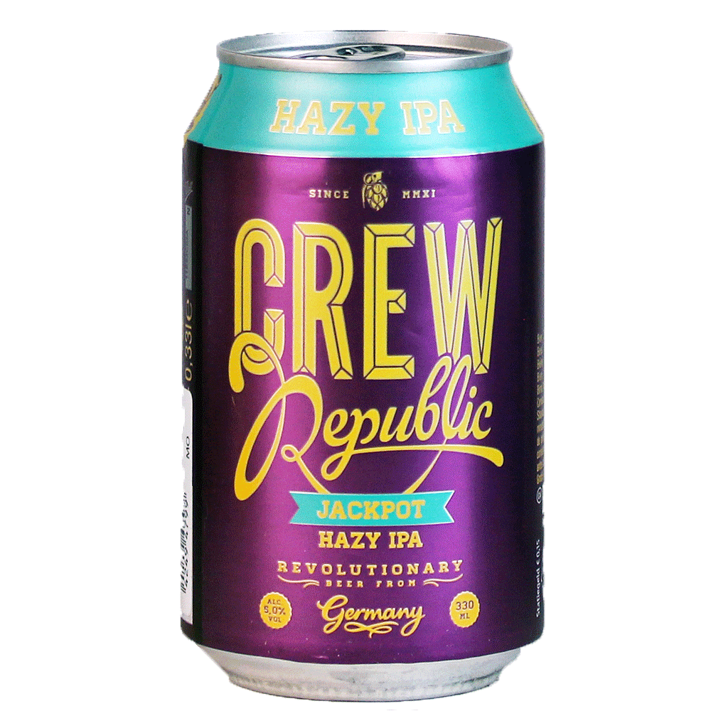 Bild von CREW Republic - JACKPOT - HAZY IPA - DOSE - 0,33l