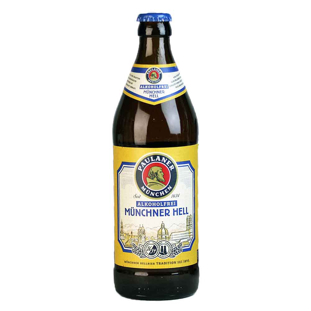 Bild von Paulaner - MÜNCHENER HELL - ALKOHOLFREI - 0,5l