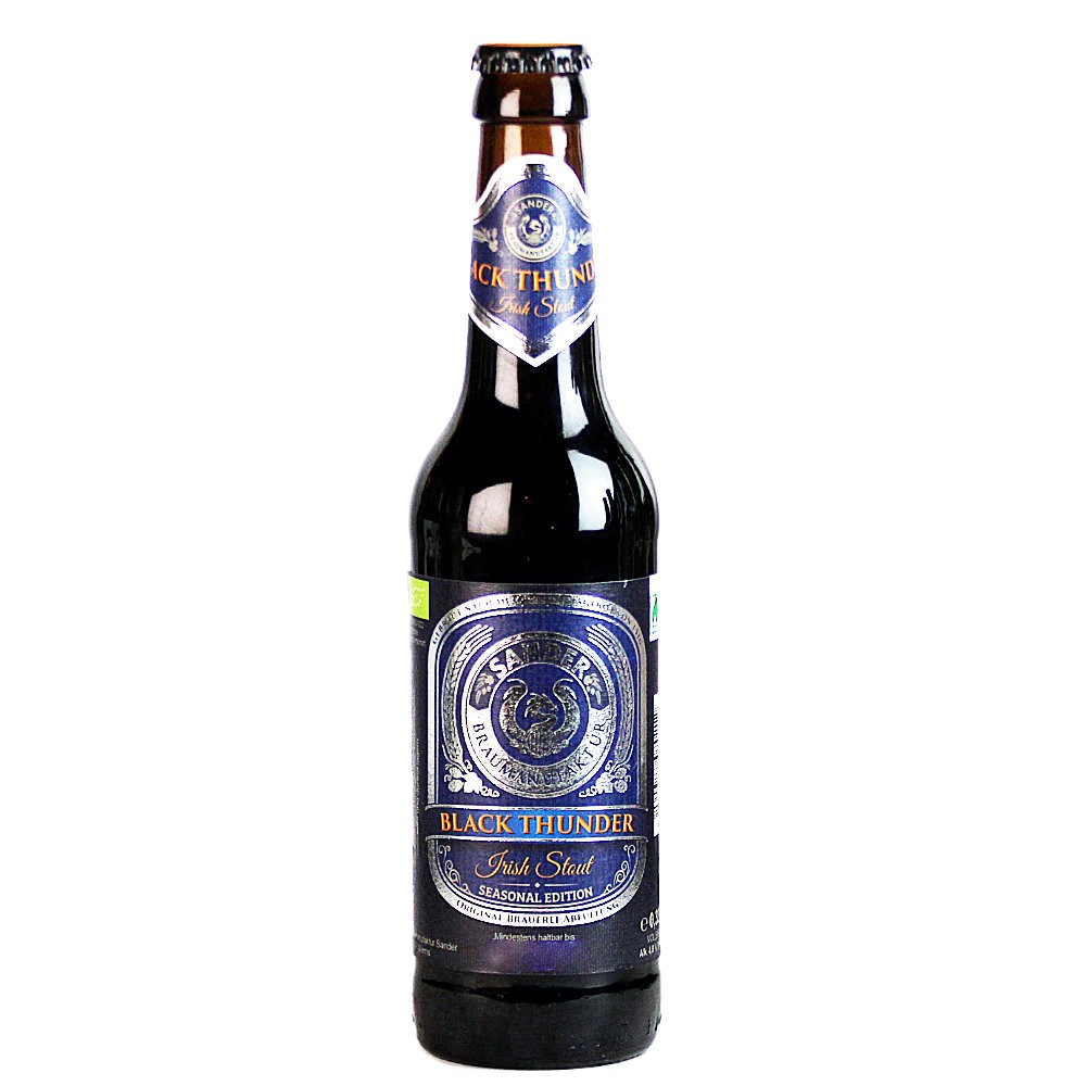 Bild von Sander - SEASONAL - BLACK THUNDER - IRISH STOUT - 0,33l