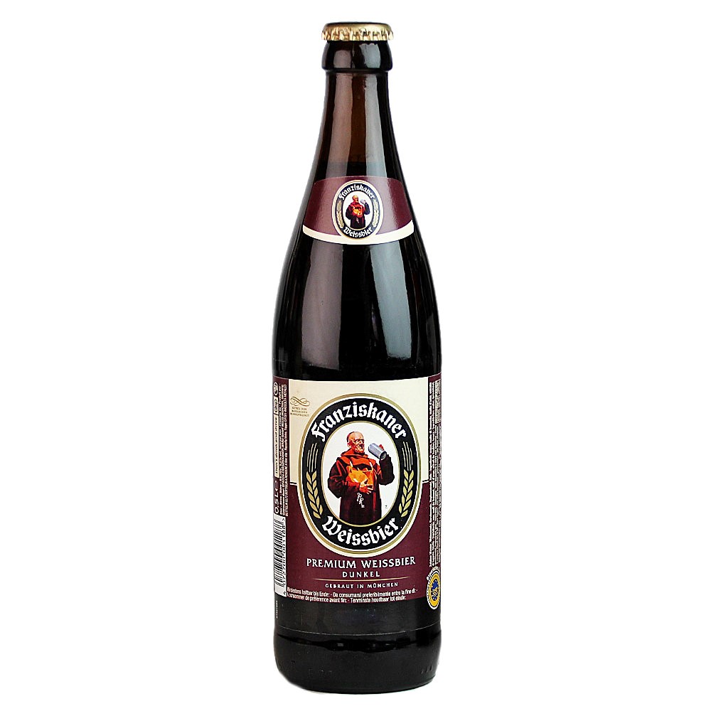 Bild von Franziskaner Weissbier - DUNKEL - 0,5l 