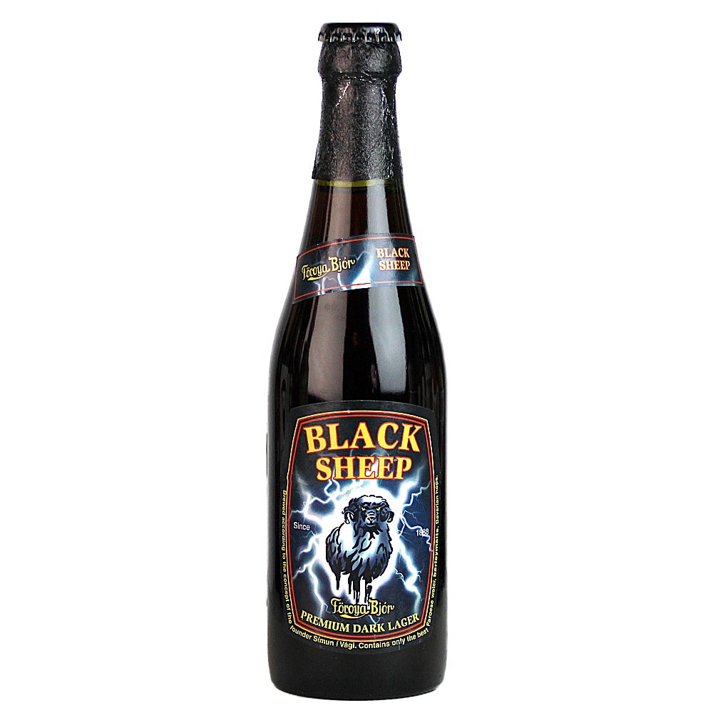 Bild von Föroya Bjór Färör - BLACK SHEEP - DARK LAGER - 0,33l