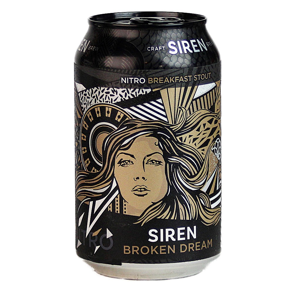 Bild von SIREN - BROKEN DREAM - NITRO BREAKFAST STOUT - England - DOSE - 0,33l