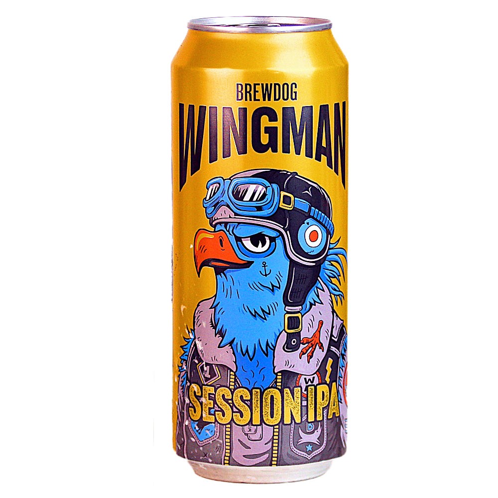 Bild von Brewdog Bier - WINGMANN - SESSION IPA - Schottland 0,44l 