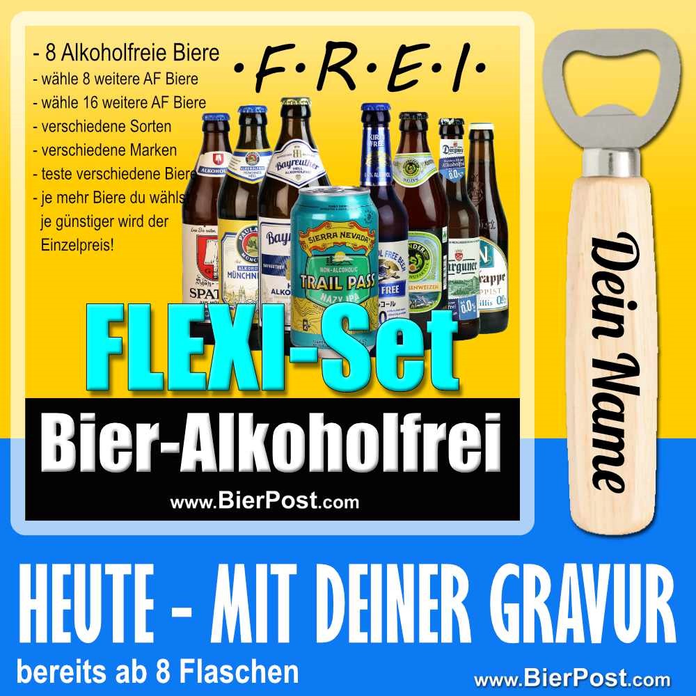 Bild von FLEXI-Set - ALKOHOLFREIE BIERE bis Alc. 0,5% Vol. - mit flexibler Mengenangabe -  Abbildung ähnlich