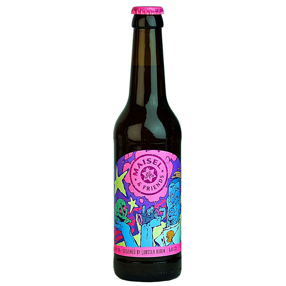 Bild von Maisel & Friends - HAZY IPA - Designet by Lobster Robin - 0,33l