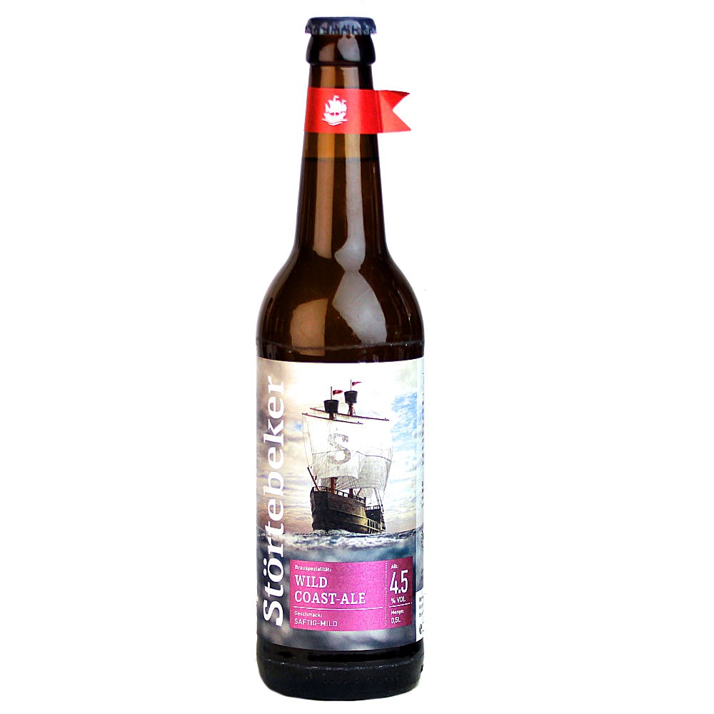 Bild von Störtebeker Bier - WILD COAST ALE - Hazy Pale Ale aus Stralsund 0,5l