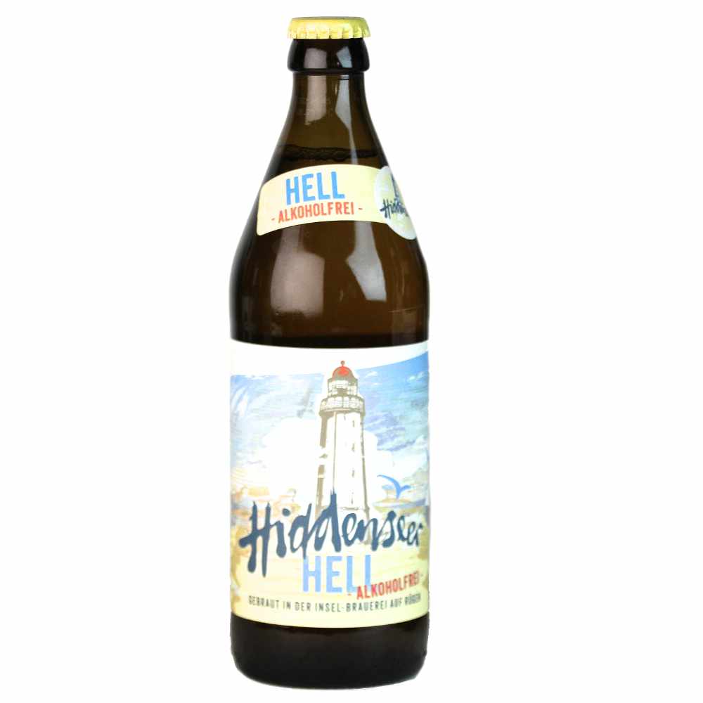 Bild von Kopie von Hiddenseer - HELL - ALKOHOLFREI -  0,5L