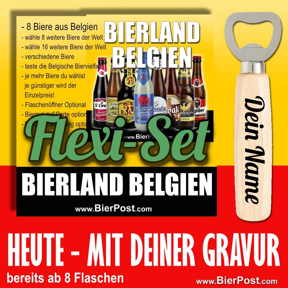 Bild von FLEXI-Bierset "BIERLAND BELGIEN" - mit flexibler Mengenauswahl