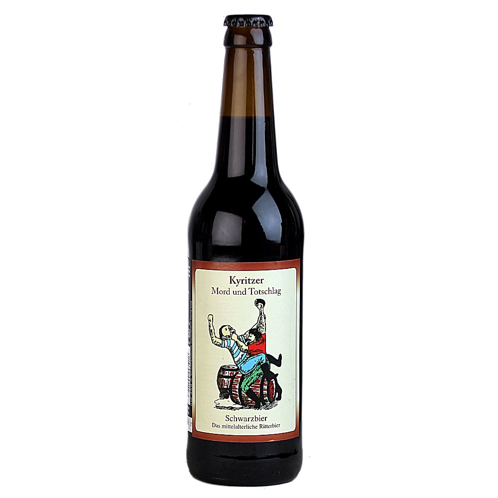 Bild von Kyritzer Mord und Totschlag Bier - Schwarzbier - 0,5l 