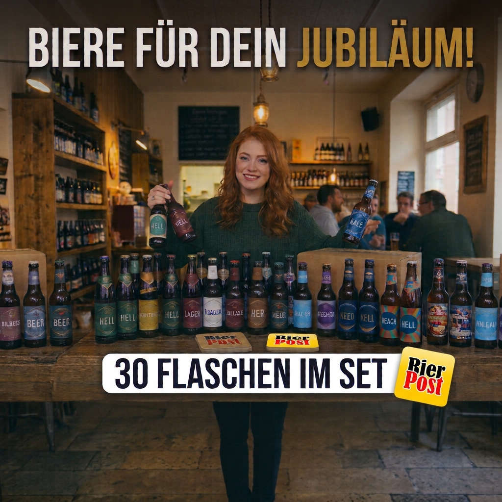 Bild von 30 verschiedene Biere (mit Auswahl)