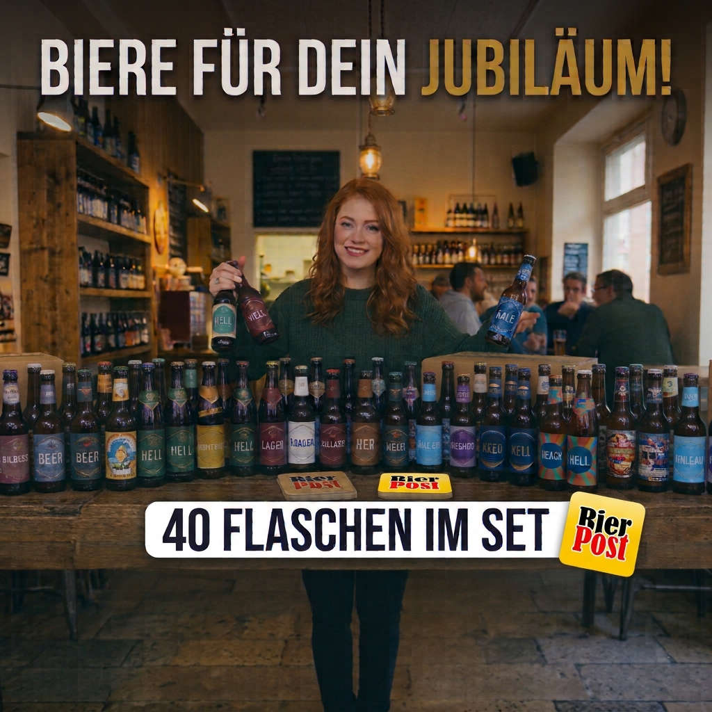 Bild von 40 verschiedene Biere (mit Auswahl) #