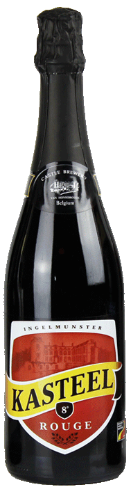 Bild von Kasteel ROUGE - KIRSCHBIER - aus Belgien 0,75l 